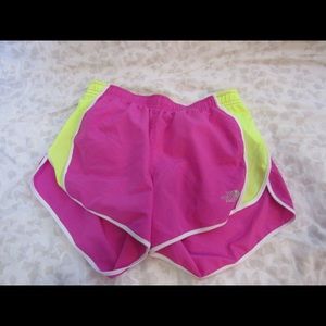 North face running shorts